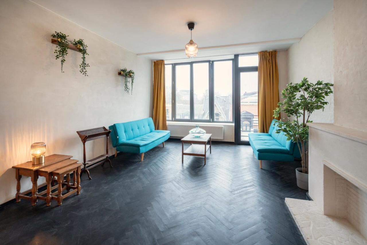 Two-Bedroom Apartments In The Heart Of Antwerpen Bagian luar foto