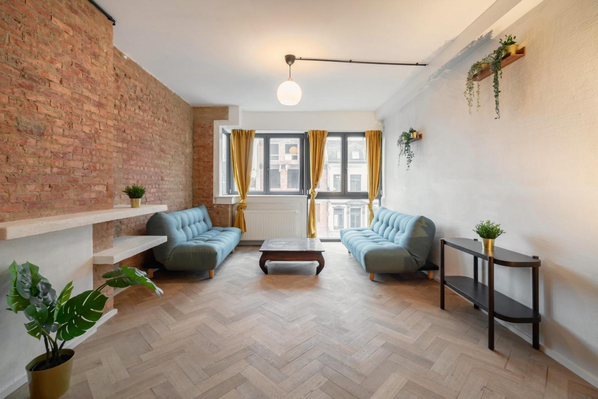 Two-Bedroom Apartments In The Heart Of Antwerpen Bagian luar foto